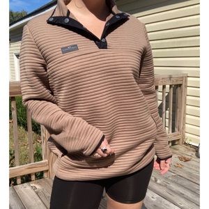 Simply southern light brown sweater